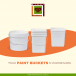 Premium Paint Buckets for Unmatched Durability