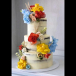 *3 tier-flower garden – Lushcups Designer Cupcakes