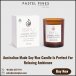 Australian Made Soy Wax Candle Is Perfect For Relaxing Ambience