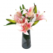 Faux Flowers in Glass Vases for Timeless Beauty