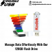 Manage Data Effortlessly With Our 128GB Flash Drive