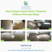 Best Cheap Carpet Steam Cleaners Without Overspending!